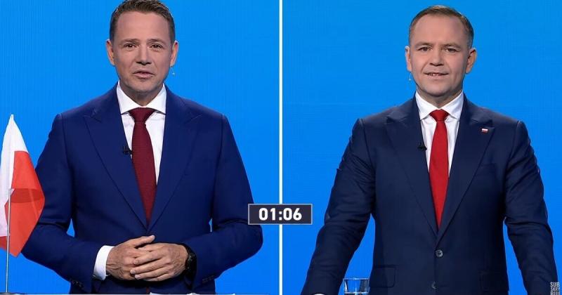 Президентські дебати в Польщі: Навроцький і Тшасковський обговорювали питання України та роль Зеленського.