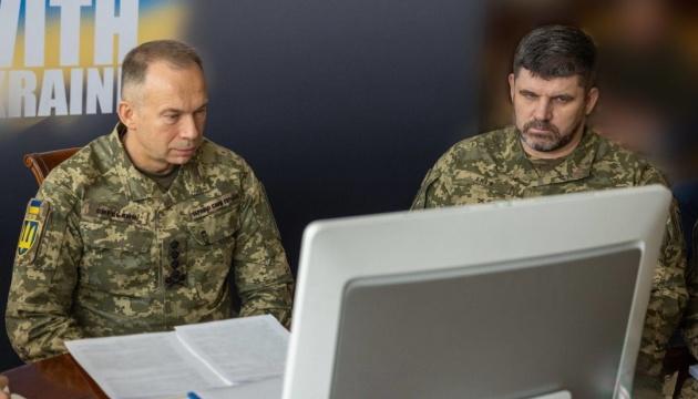 Сирський провів переговори з командувачами армій країн 