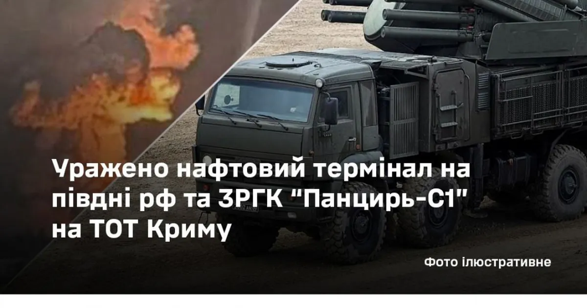 Ніч бавовни: Оборонні сили вразили нафтобазу в Росії та знищили систему 