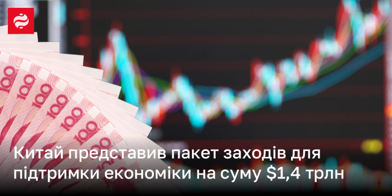 Китай оголосив про впровадження комплексу ініціатив, спрямованих на підтримку економіки, загальна вартість яких становить $1,4 трлн.