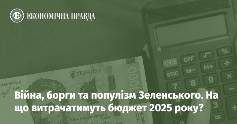 Конфлікти, фінансові зобов'язання та політичні обіцянки Зеленського. Яким чином буде розподілений бюджет на 2025 рік?