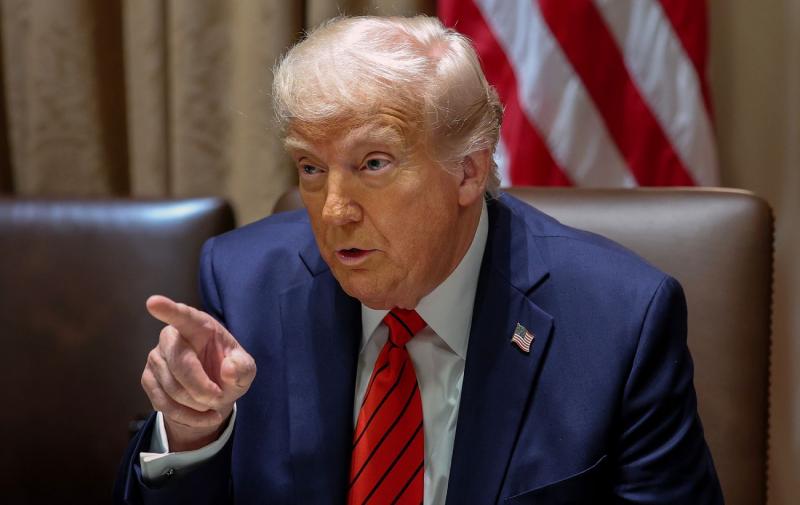 Трамп заявив про можливість введення санкцій проти Росії у разі, якщо мирні переговори не увінчаються успіхом.