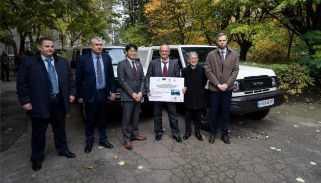 Японія надала Україні більше 100 одиниць спеціалізованого обладнання для аналізу ґрунту після проведення розмінування.