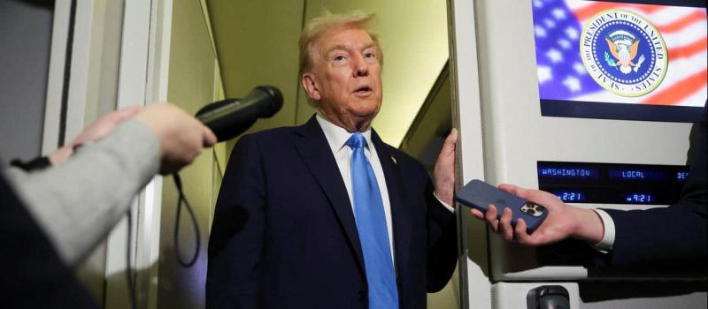Трамп висловив своє невдоволення Канадою через рекламні кампанії та вирішив збільшити мита ще на 10%.
