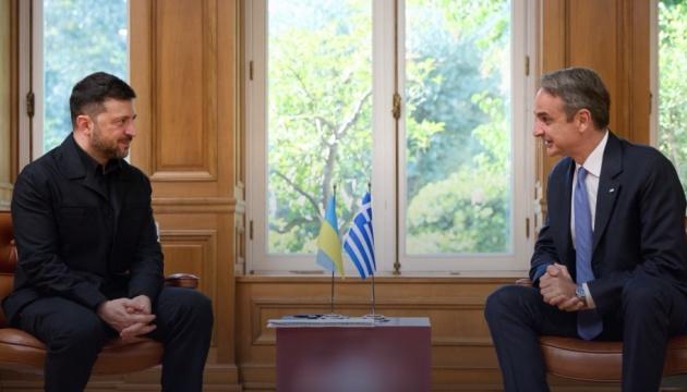 Зеленський і грецький прем'єр обговорили напрями співпраці між країнами.