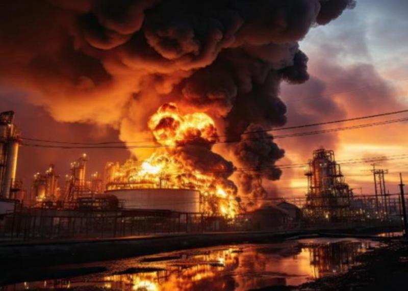 Падіння війни: як застарілі механізми економіки Росії варяться на полум’ї палаючих НПЗ.