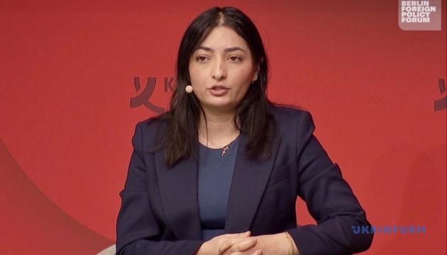 Жодна країна не в змозі самостійно відновити Україну, заявила міністерка з Німеччини.