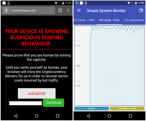 Миллионы телефонов на Android заражены майнерами