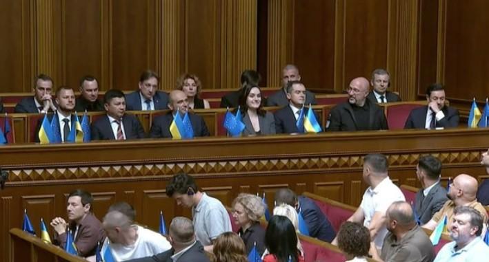 Парламент ухвалив новий склад уряду під керівництвом Сергія Корецького.
