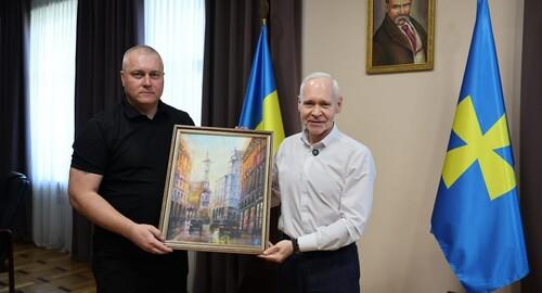 Ігор Терехов в Полтаві провів зустріч, присвячену питанням підтримки населених пунктів, розташованих поблизу фронту, а також їх відновленню.