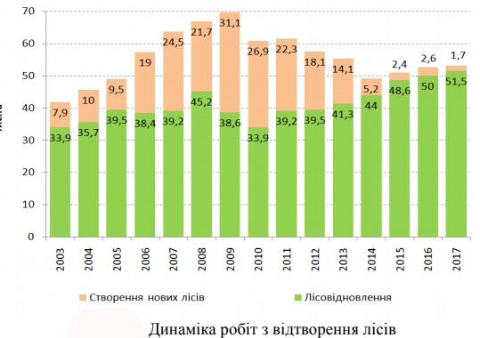 Лісова галузь надала звіт